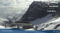 Archived image Webcam Zürs: Mountain Restaurant Seekopf 12:00