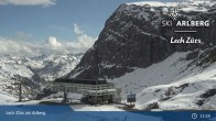 Archived image Webcam Zürs: Mountain Restaurant Seekopf 14:00