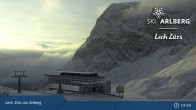 Archived image Webcam Zürs: Mountain Restaurant Seekopf 07:00