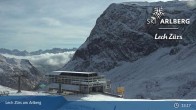 Archived image Webcam Zürs: Mountain Restaurant Seekopf 12:00