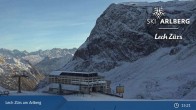 Archived image Webcam Zürs: Mountain Restaurant Seekopf 14:00