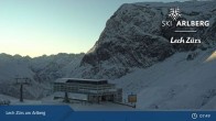 Archived image Webcam Zürs: Mountain Restaurant Seekopf 07:00