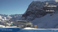 Archived image Webcam Zürs: Mountain Restaurant Seekopf 12:00