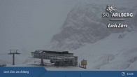 Archiv Foto Webcam Lech Zürs: Bergrestaurant Seekopf 12:00