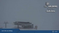 Archived image Webcam Zürs: Mountain Restaurant Seekopf 14:00