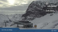 Archiv Foto Webcam Lech Zürs: Bergrestaurant Seekopf 08:00