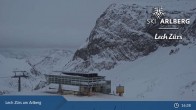 Archived image Webcam Zürs: Mountain Restaurant Seekopf 00:00