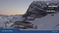 Archived image Webcam Zürs: Mountain Restaurant Seekopf 00:00