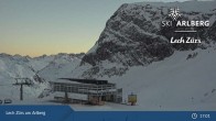 Archiv Foto Webcam Lech Zürs: Bergrestaurant Seekopf 02:00