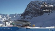 Archived image Webcam Zürs: Mountain Restaurant Seekopf 12:00