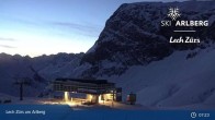 Archived image Webcam Zürs: Mountain Restaurant Seekopf 06:00