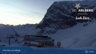 Archived image Webcam Zürs: Mountain Restaurant Seekopf 07:00