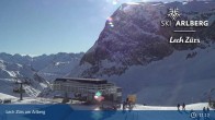 Archived image Webcam Zürs: Mountain Restaurant Seekopf 10:00