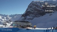 Archived image Webcam Zürs: Mountain Restaurant Seekopf 12:00