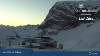 Archived image Webcam Zürs: Mountain Restaurant Seekopf 07:00