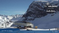 Archiv Foto Webcam Lech Zürs: Bergrestaurant Seekopf 14:00