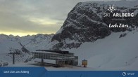 Archiv Foto Webcam Lech Zürs: Bergrestaurant Seekopf 06:00