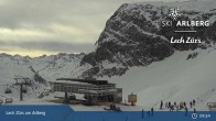 Archiv Foto Webcam Lech Zürs: Bergrestaurant Seekopf 08:00