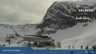 Archived image Webcam Zürs: Mountain Restaurant Seekopf 10:00