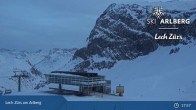 Archived image Webcam Zürs: Mountain Restaurant Seekopf 20:00