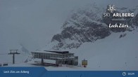 Archiv Foto Webcam Lech Zürs: Bergrestaurant Seekopf 20:00