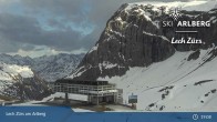 Archiv Foto Webcam Lech Zürs: Bergrestaurant Seekopf 18:00