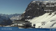 Archiv Foto Webcam Lech Zürs: Bergrestaurant Seekopf 07:00
