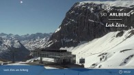 Archiv Foto Webcam Lech Zürs: Bergrestaurant Seekopf 08:00