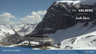 Archiv Foto Webcam Lech Zürs: Bergrestaurant Seekopf 14:00