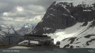 Archived image Webcam Zürs: Mountain Restaurant Seekopf 10:00