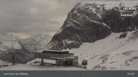 Archived image Webcam Zürs: Mountain Restaurant Seekopf 06:00