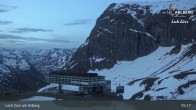 Archiv Foto Webcam Lech Zürs: Bergrestaurant Seekopf 04:00