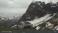 Archiv Foto Webcam Lech Zürs: Bergrestaurant Seekopf 14:00