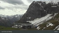 Archiv Foto Webcam Lech Zürs: Bergrestaurant Seekopf 08:00