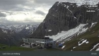 Archived image Webcam Zürs: Mountain Restaurant Seekopf 06:00