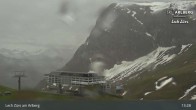 Archived image Webcam Zürs: Mountain Restaurant Seekopf 12:00