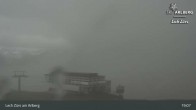 Archived image Webcam Zürs: Mountain Restaurant Seekopf 18:00
