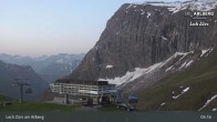 Archiv Foto Webcam Lech Zürs: Bergrestaurant Seekopf 04:00