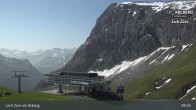 Archiv Foto Webcam Lech Zürs: Bergrestaurant Seekopf 08:00