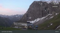 Archiv Foto Webcam Lech Zürs: Bergrestaurant Seekopf 04:00