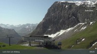 Archiv Foto Webcam Lech Zürs: Bergrestaurant Seekopf 08:00