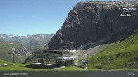 Archiv Foto Webcam Lech Zürs: Bergrestaurant Seekopf 14:00