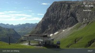Archived image Webcam Zürs: Mountain Restaurant Seekopf 08:00
