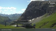 Archived image Webcam Zürs: Mountain Restaurant Seekopf 10:00