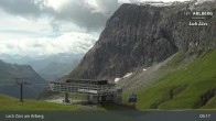 Archived image Webcam Zürs: Mountain Restaurant Seekopf 08:00
