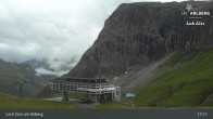 Archived image Webcam Zürs: Mountain Restaurant Seekopf 16:00