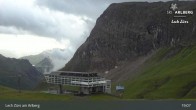 Archiv Foto Webcam Lech Zürs: Bergrestaurant Seekopf 18:00