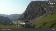 Archiv Foto Webcam Lech Zürs: Bergrestaurant Seekopf 07:00