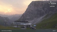 Archiv Foto Webcam Lech Zürs: Bergrestaurant Seekopf 02:00