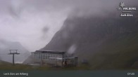 Archived image Webcam Zürs: Mountain Restaurant Seekopf 06:00